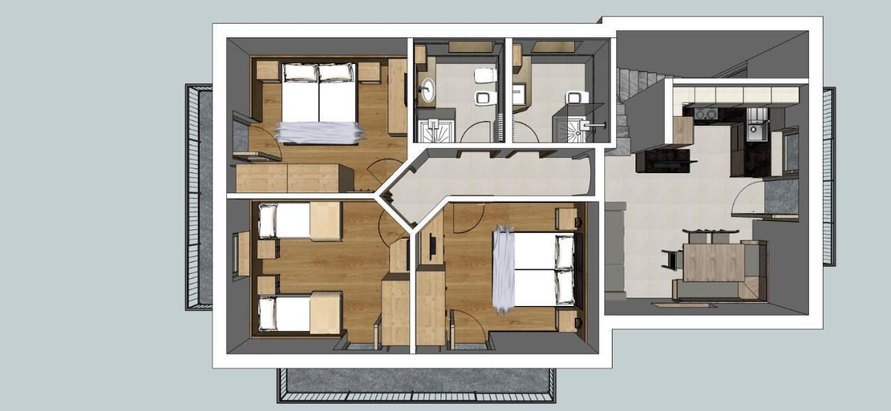 Fiemme Home Mountain Apartment Tesero Luaran gambar